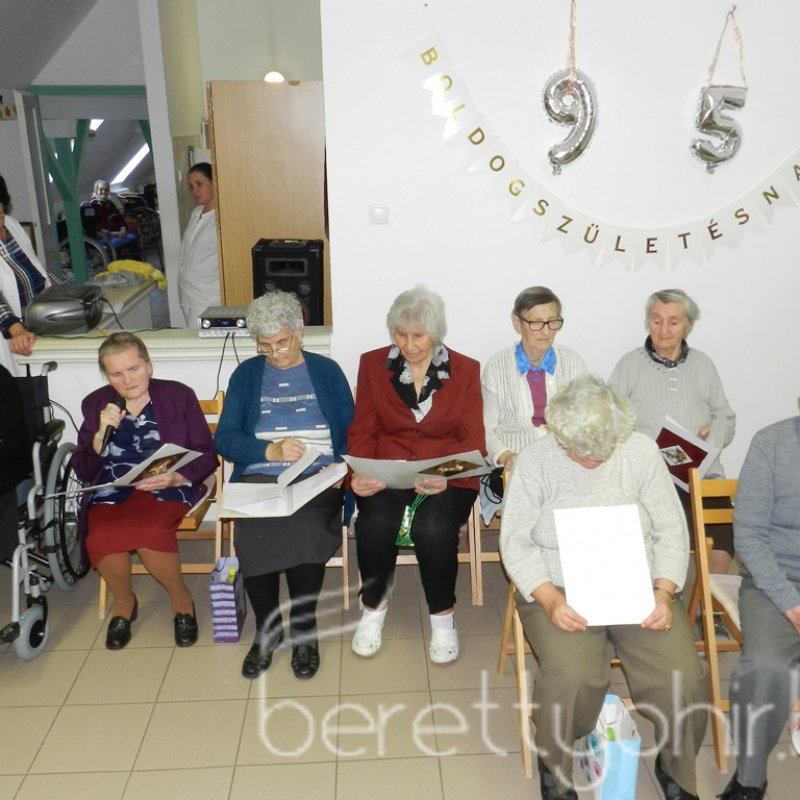 Mező Lajos bácsi 95 éves 65